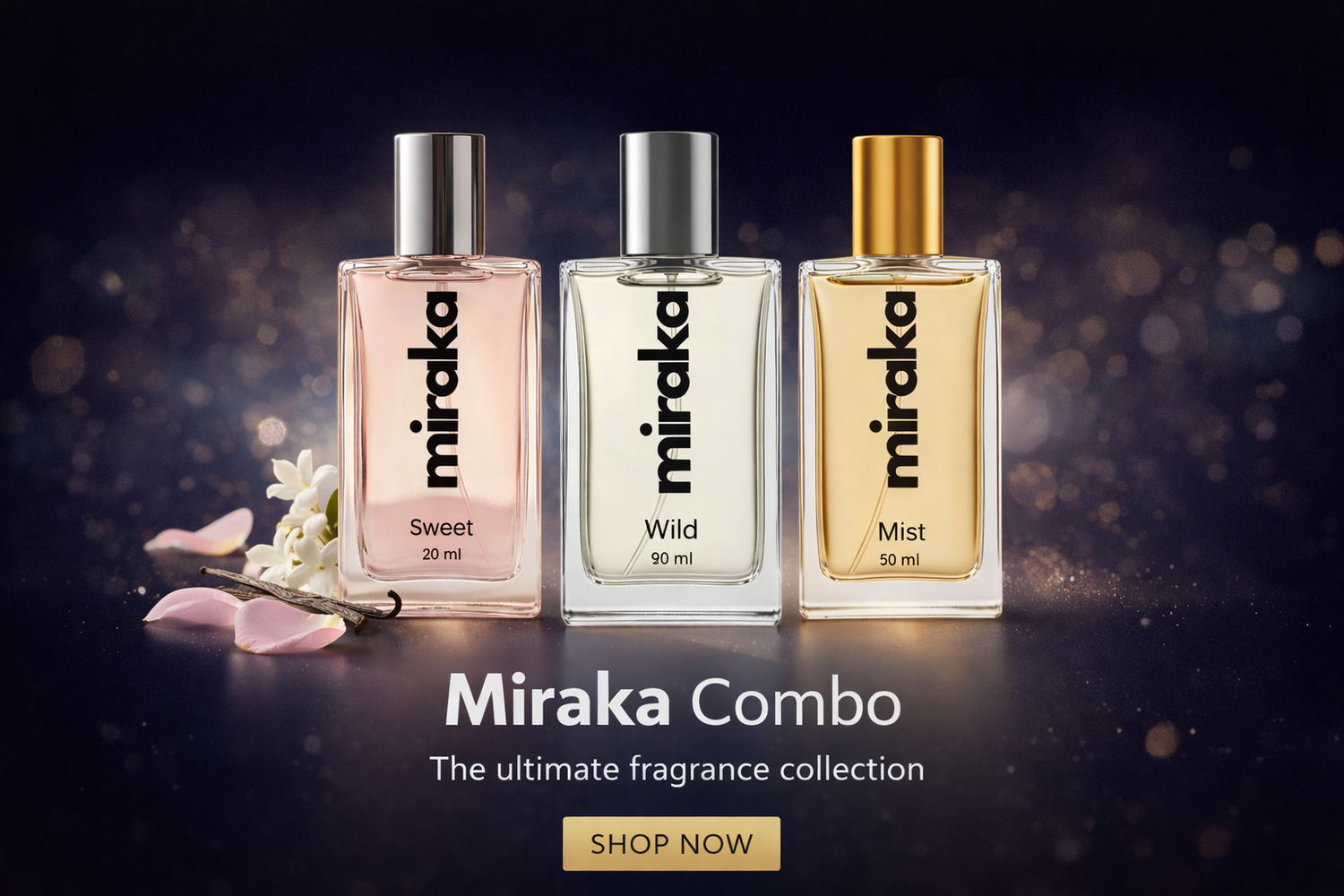 3 In One Combo - Sugar - Wild - Mist